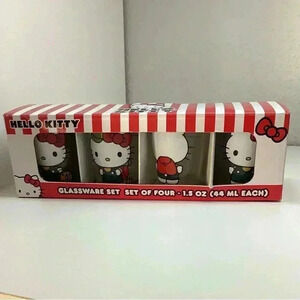 New! Hello Kitty Sanrio Shot Glasses